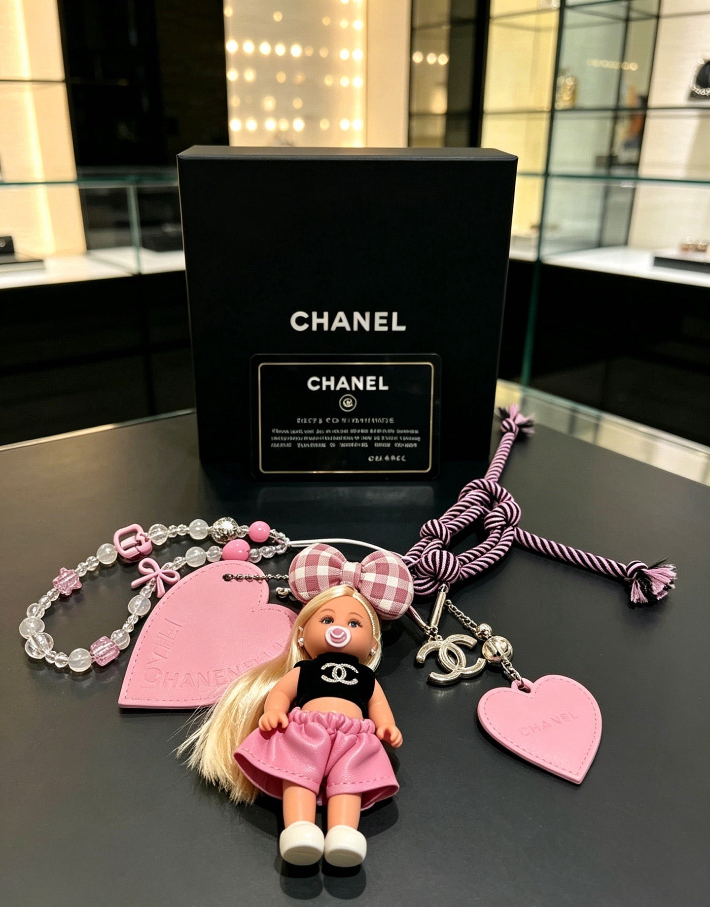Chanel Barbie Doll Bag Charm