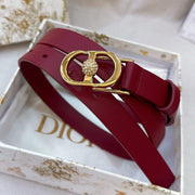 Dior Montaigne Belt 20mm Grained Calfskin 195304
