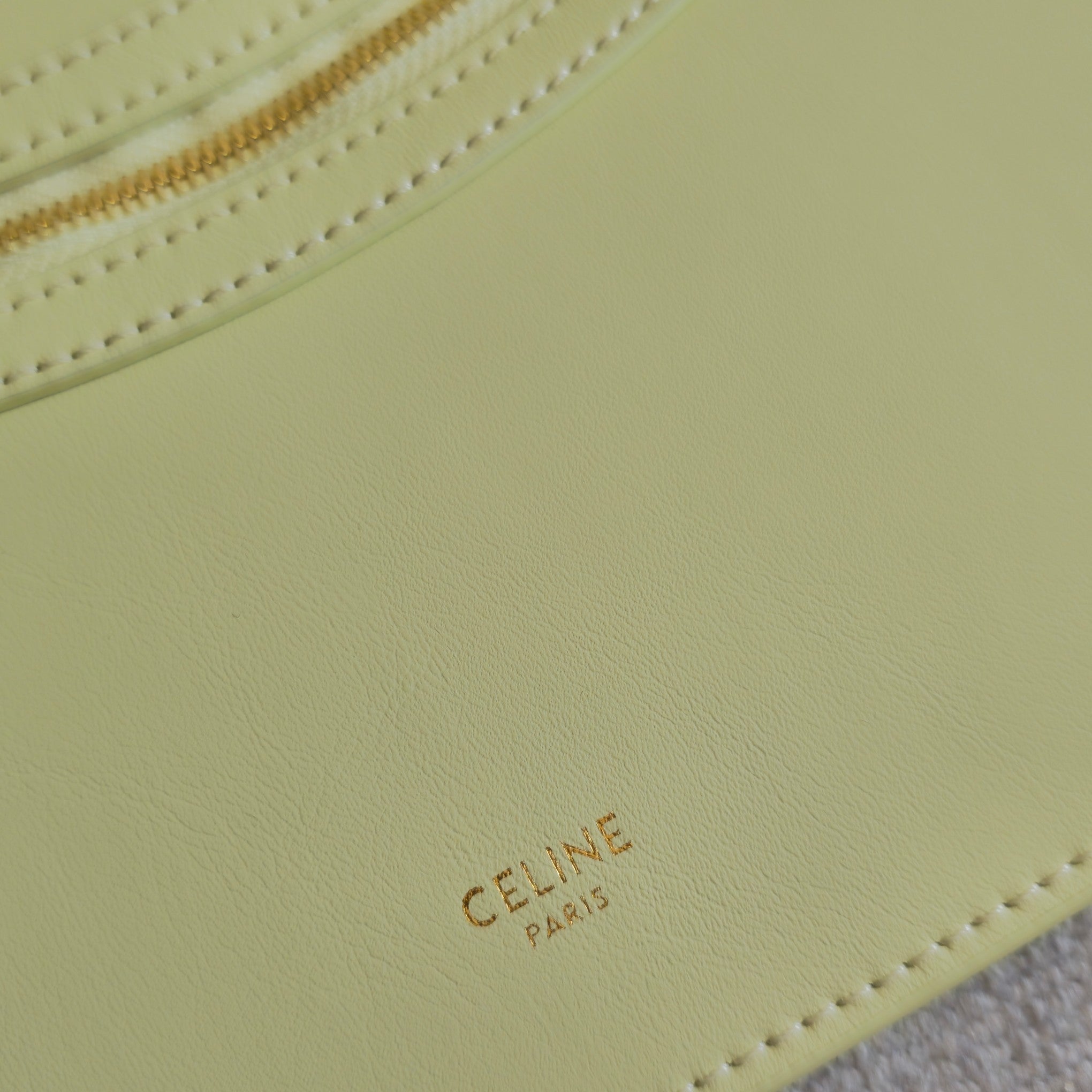 Celine 2026 Flat Cabas New Luggage Bag Citrus Calfskin 276205