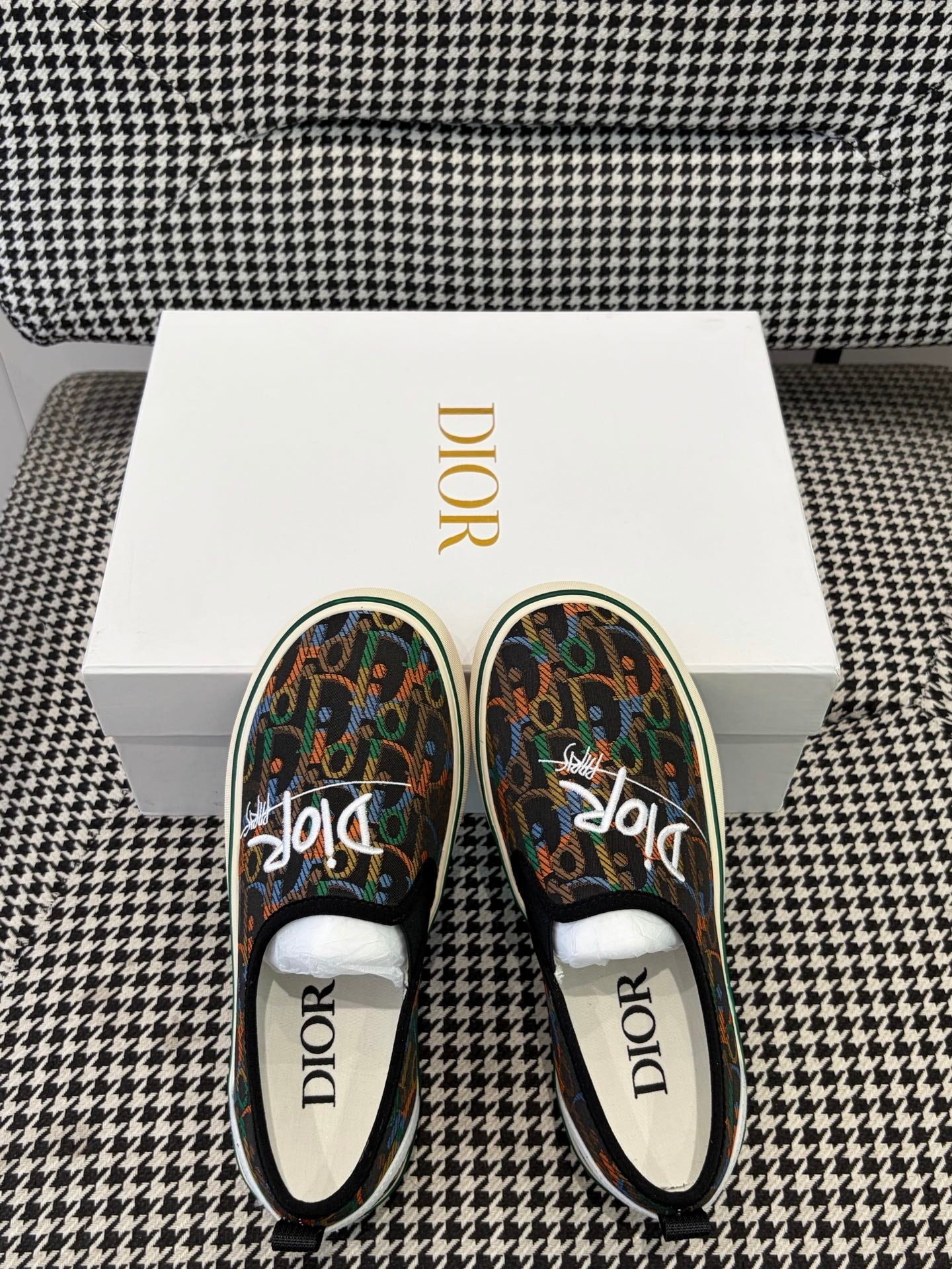 Dior 2026 Slip-on Sneaker Fabric Leather 910944