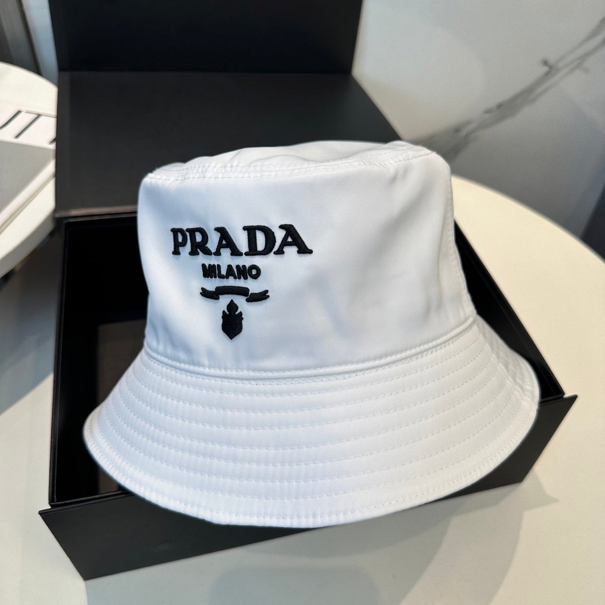 Prada Bucket Hat Cotton 380964