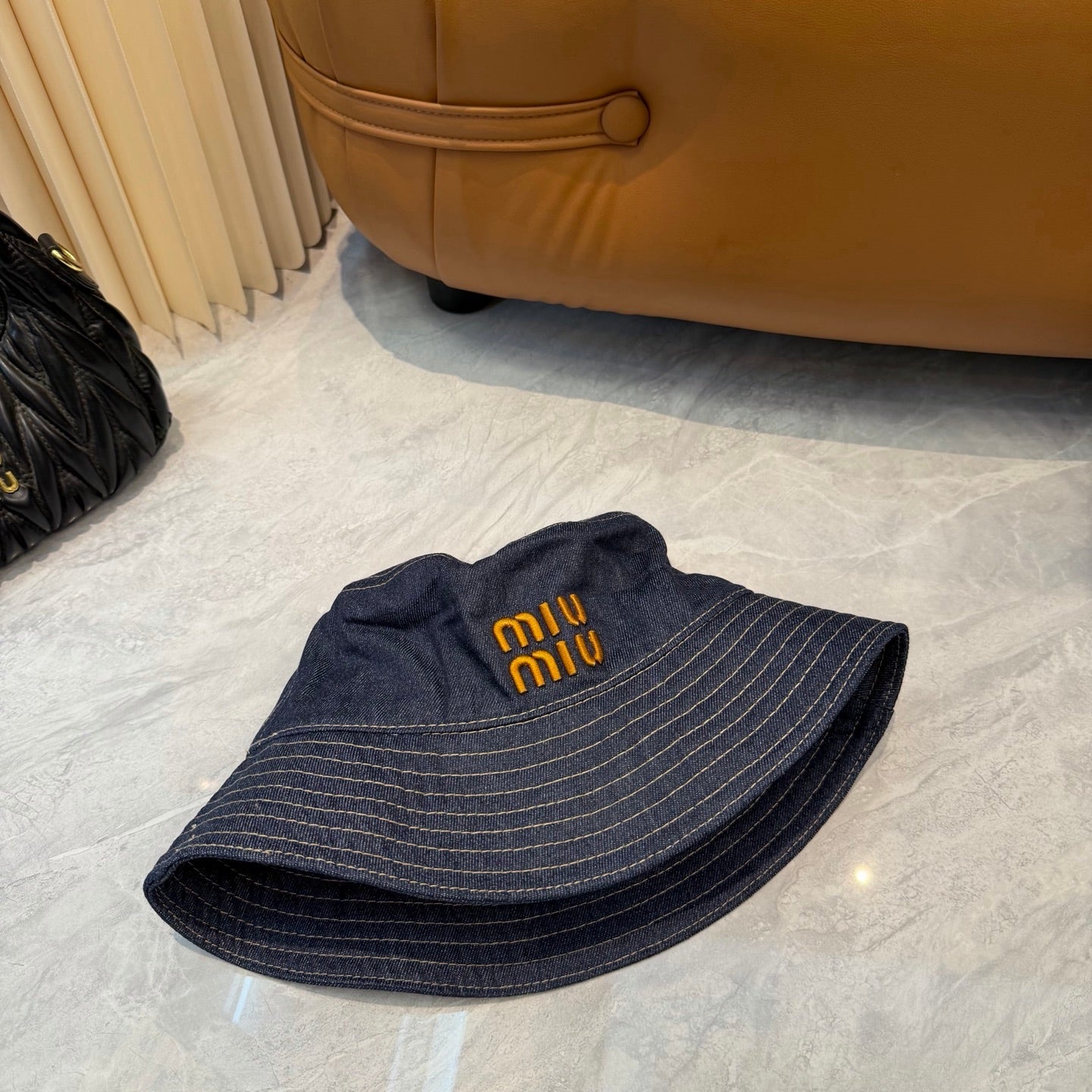 Miumiu Denim Bucket Hat 360757