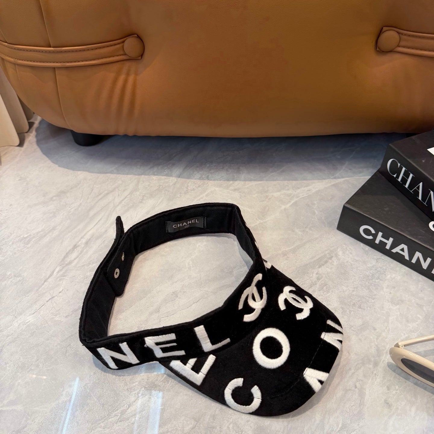 Chanel Coco Beach Hat With Visor 401122