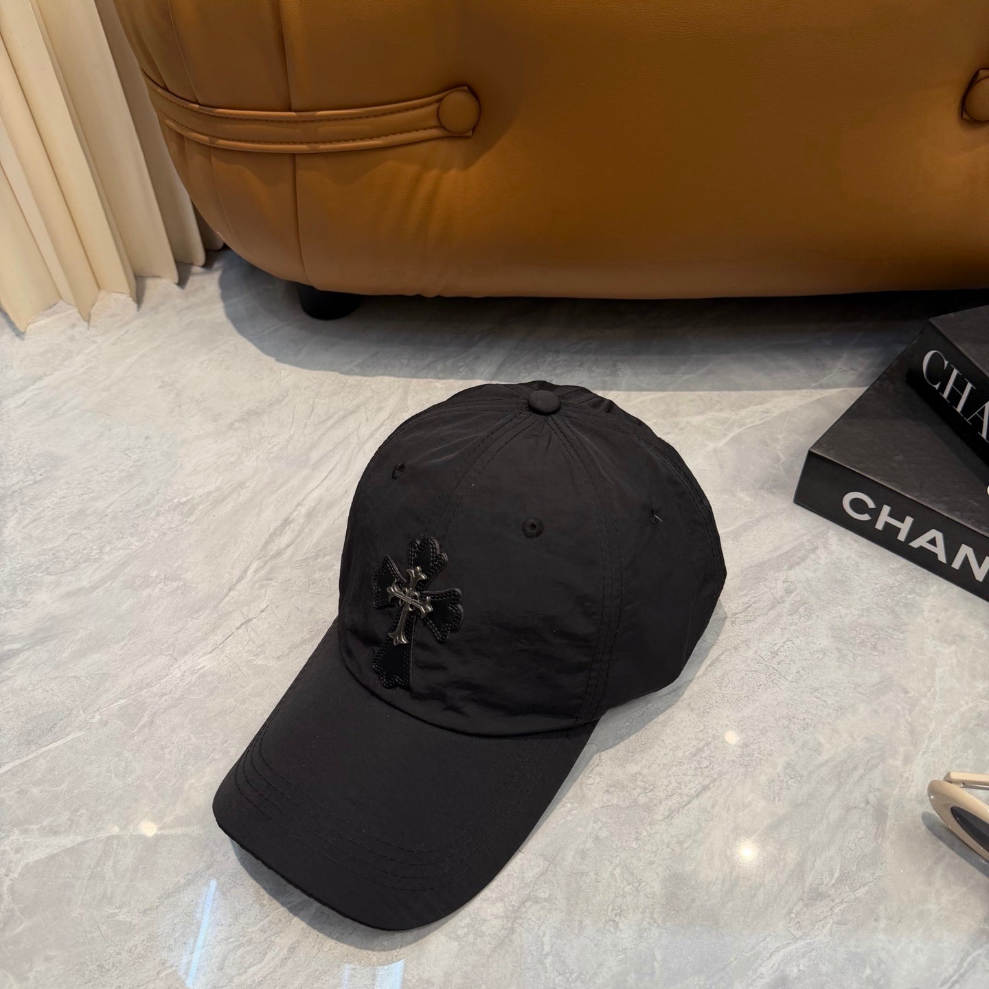 Chrome Hearts Baseball Cap Cotton 381011