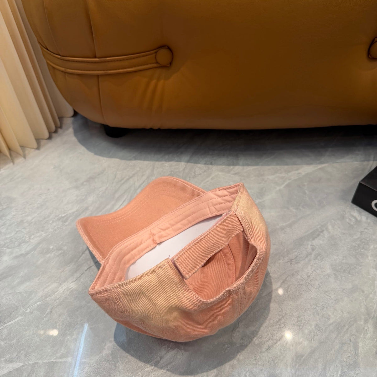 Miumiu Logo-embroidered Distressed Baseball Cap 413112
