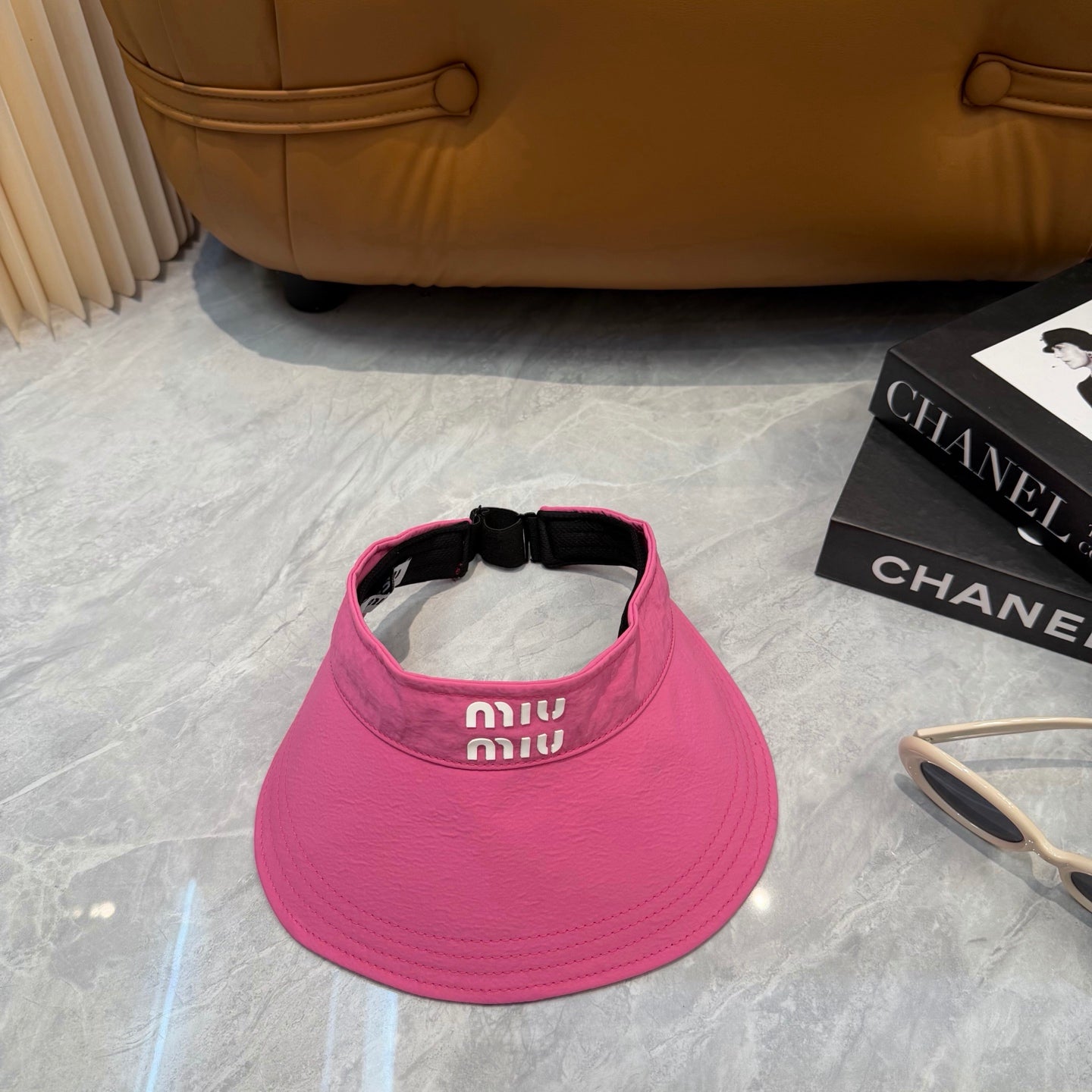 Miumiu Multicolor Visor Hat 413032