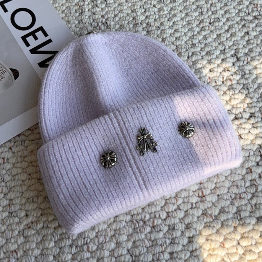 Chrome Hearts Wool Beanie Hat 513188