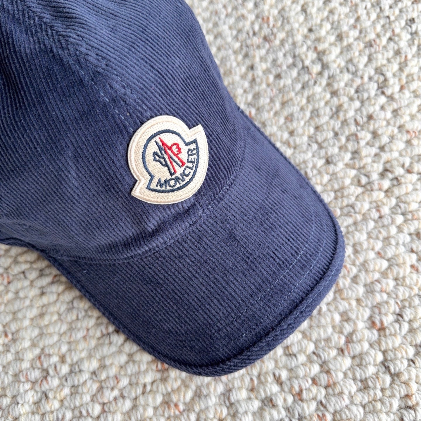 Moncler Logo Baseball Cap Velvet 413193