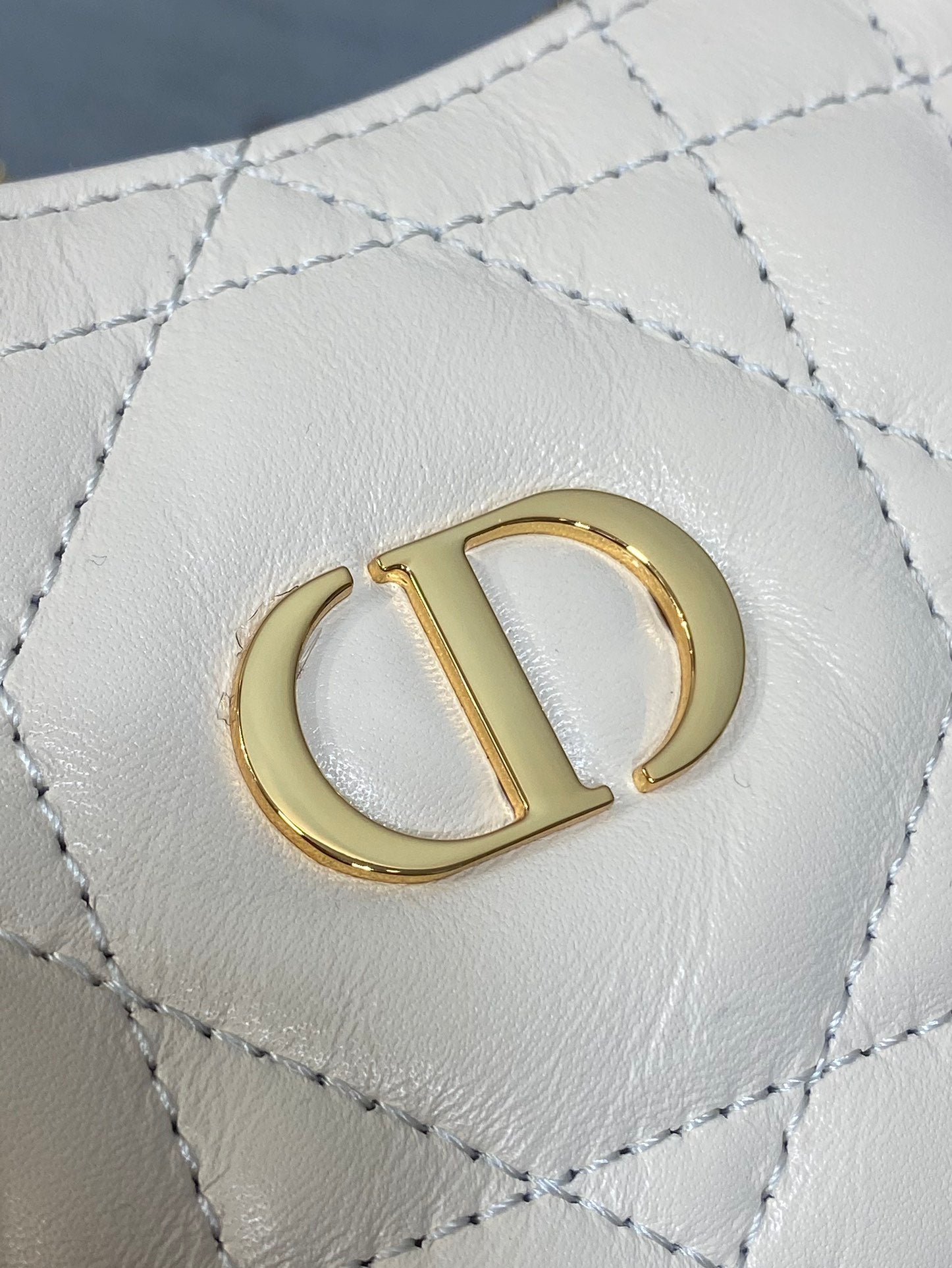 Dior 2025 Bag 19cm Cream Lambskin 272826