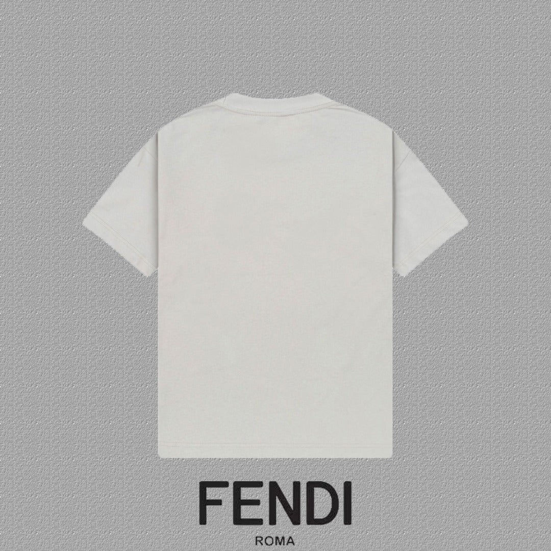 Fendi 2026 Men's Short-Sleeve T-Shirt Cotton 805948