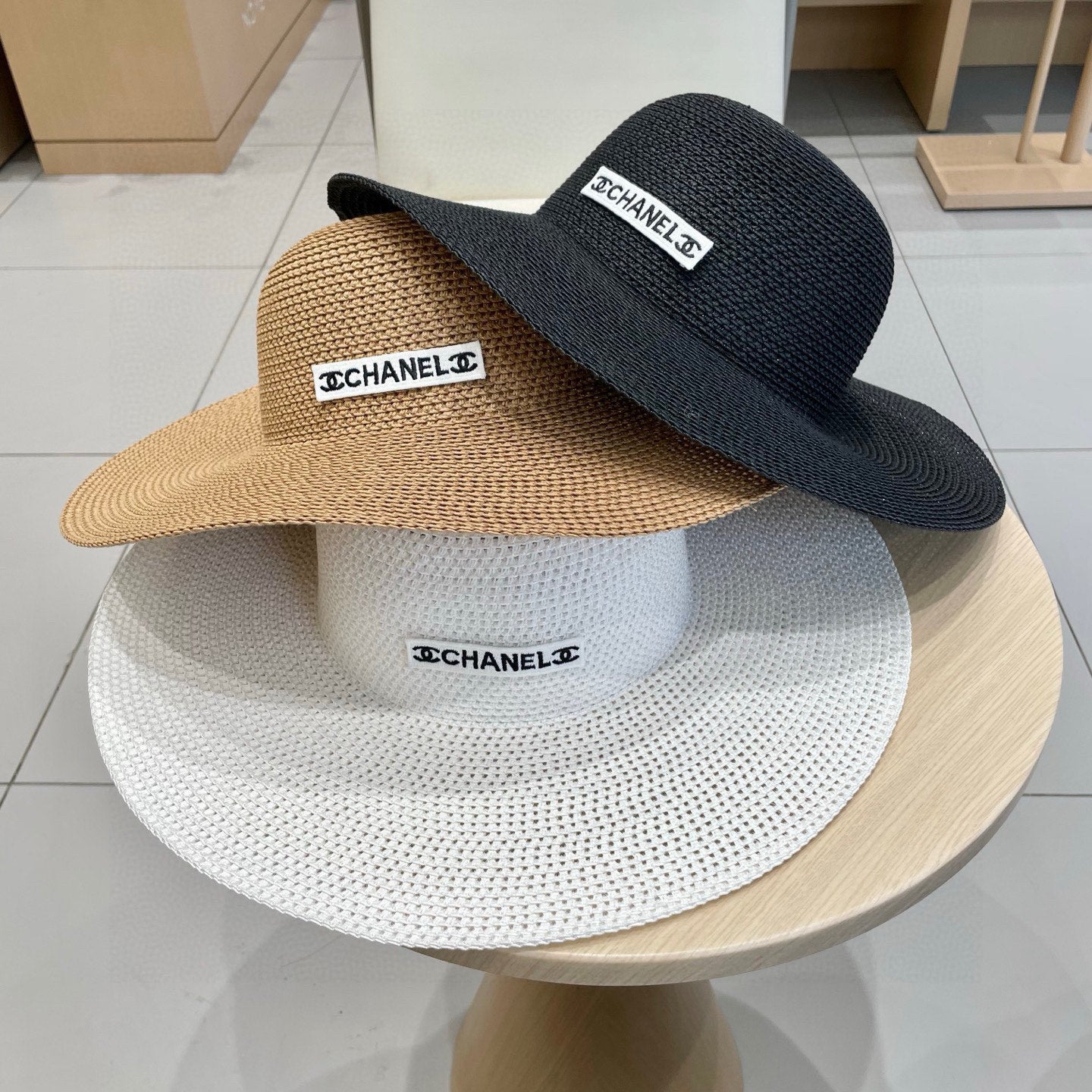 Chanel Oversized Beach Hat 412799