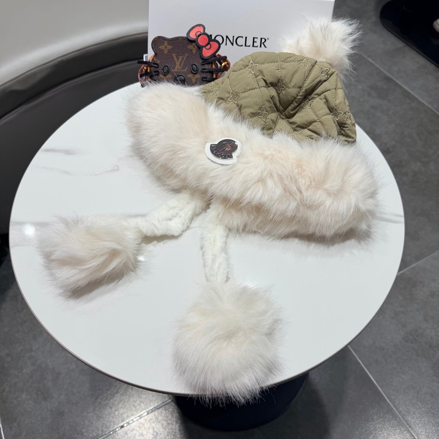 Mocler Fur Hat With Fluffy Ear Flaps