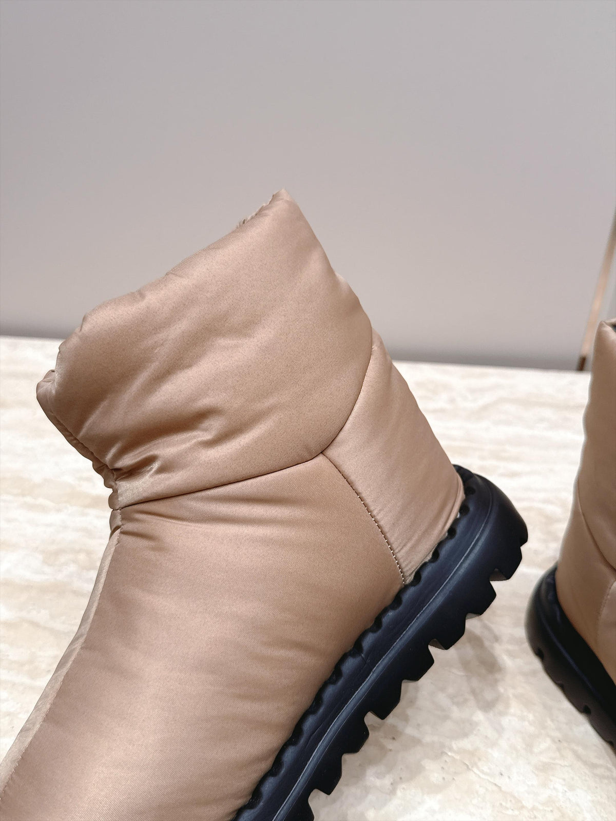 Prada 2026 Ankle Boots Waterproof Fabric 180389