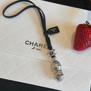 Chanel Silver Peanut Charm