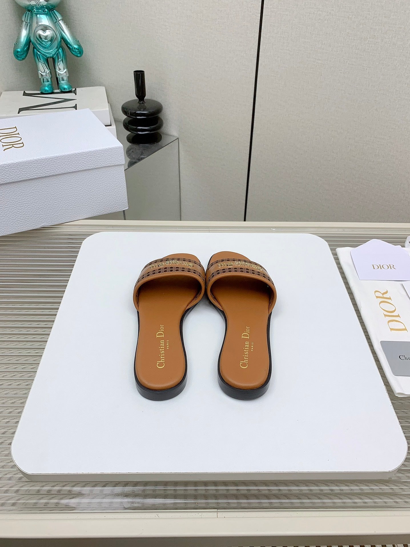 CD D-Lane Slide In Brown Cowhide 106283