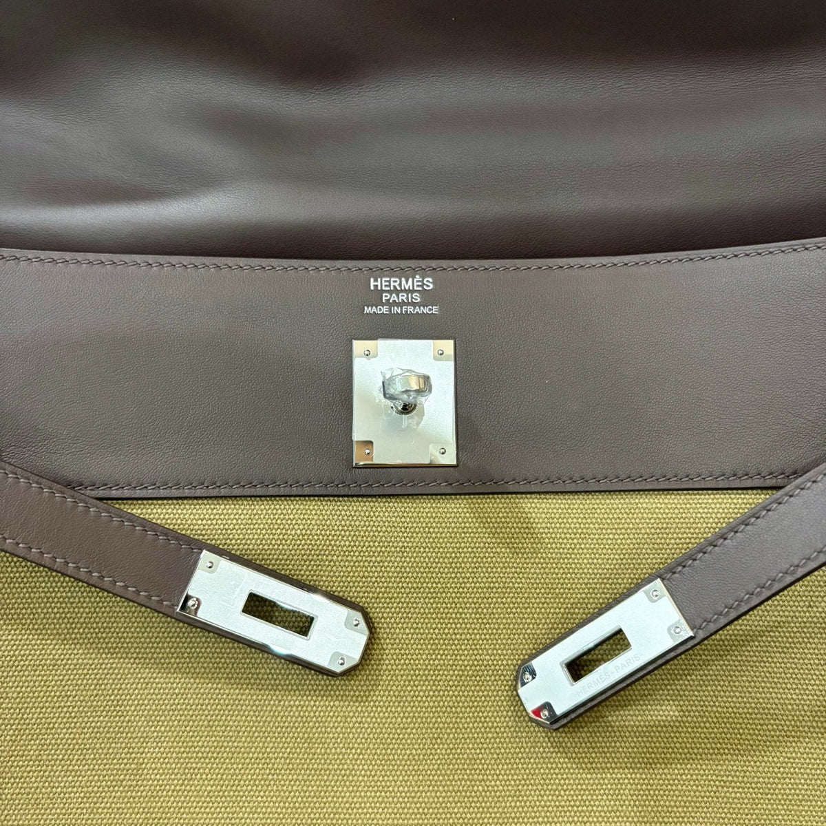 High-end Hermes 2026 Kelly Bag 40cm Swift Leather/Canvas