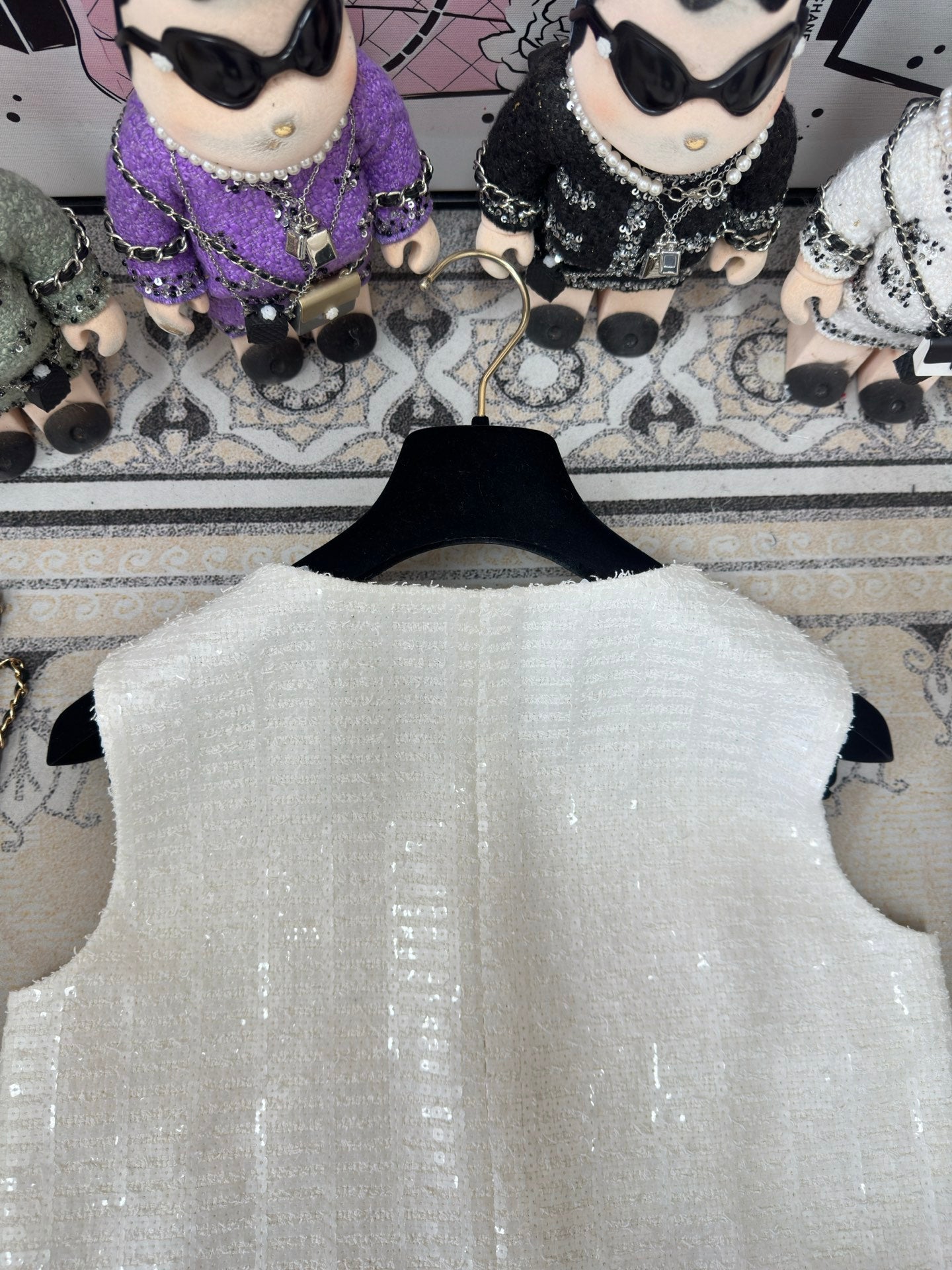 Chanel Princess Vest White Cotton 232717