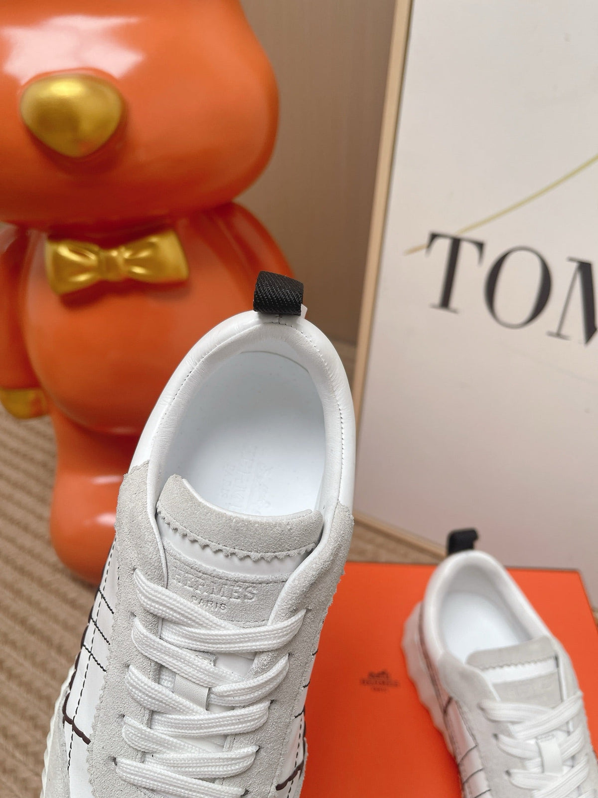 HM 2026 Men Bouncing Sneakers Suede Calfskin 854501
