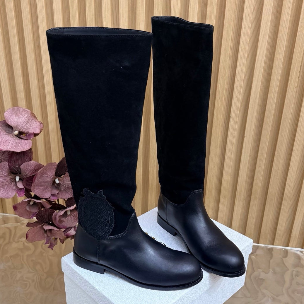 Dior 2026 Knee-High Boots Suede Leather 955993