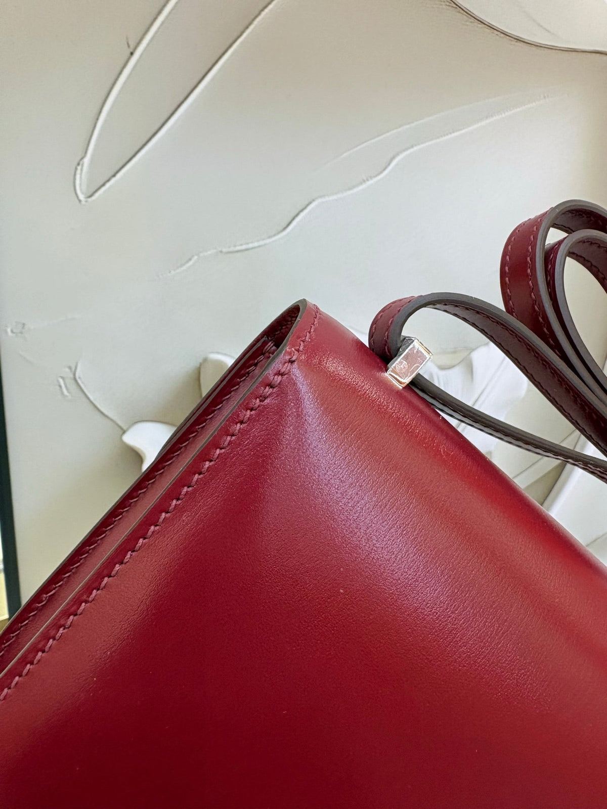High-end Hermes 2026 Constance Elan 26cm Bag Box Leather