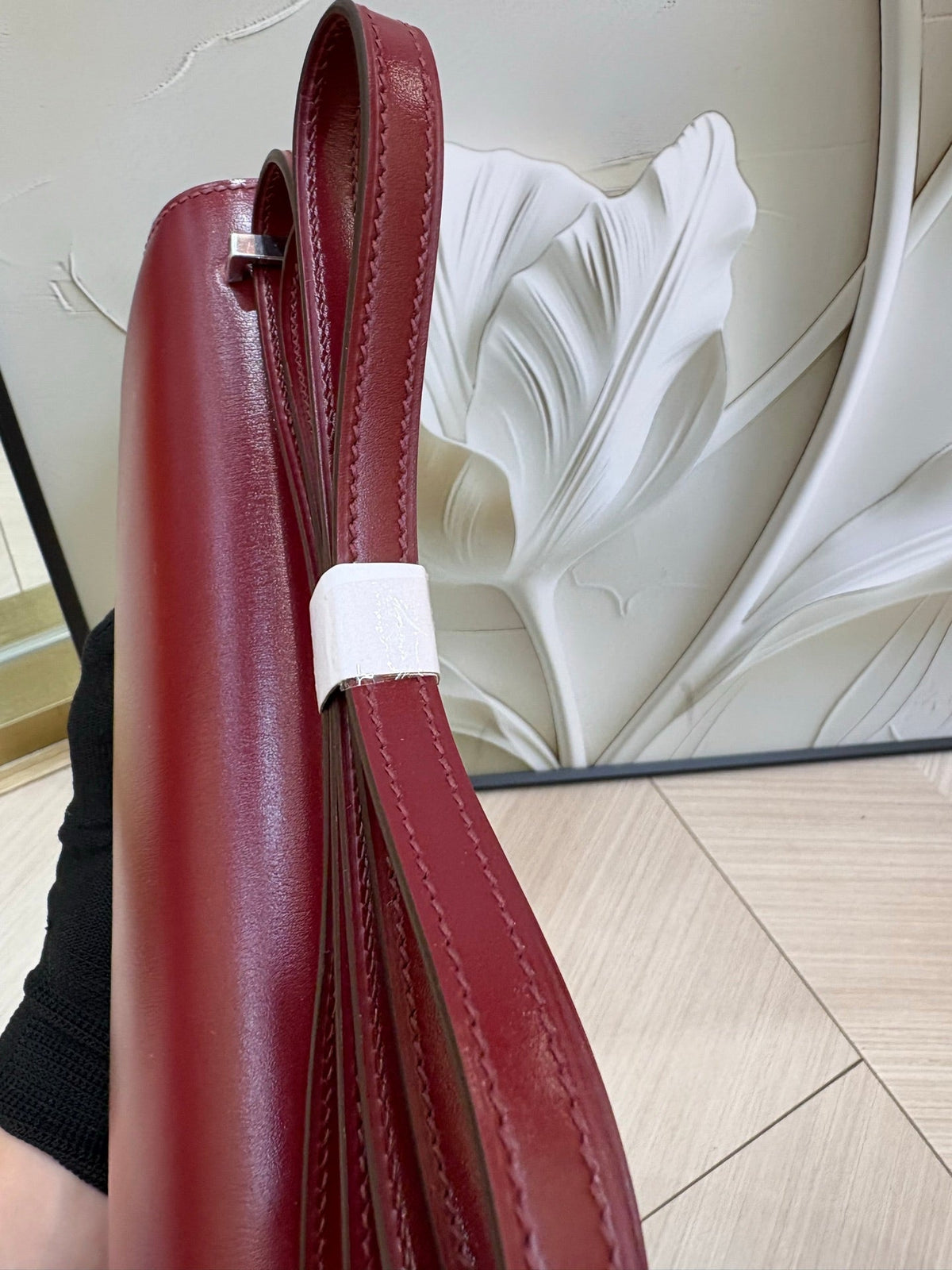 High-end Hermes 2026 Constance Elan 24cm Bag Box Leather