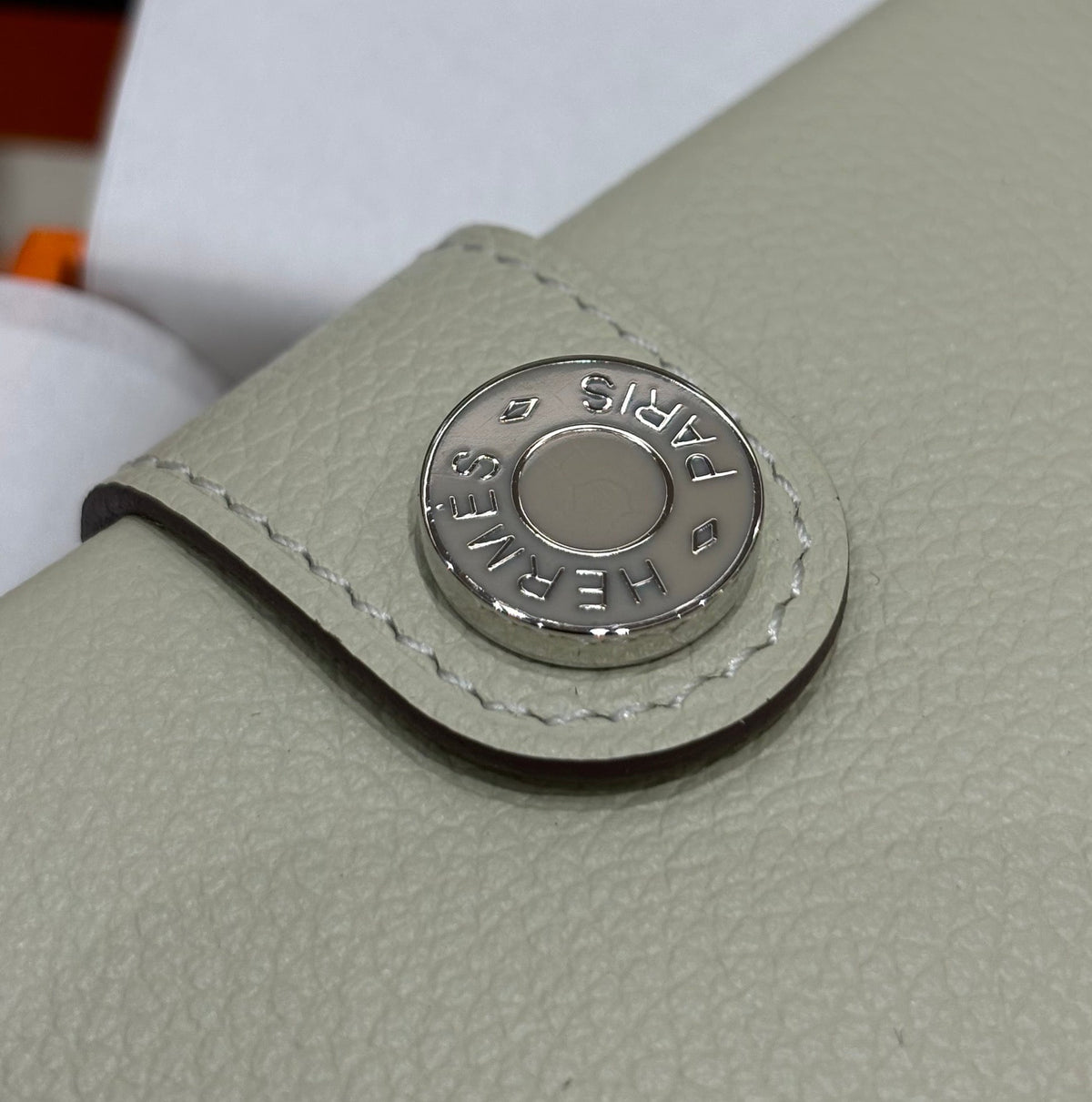 High-end Hermes 2026 R.M.S Card Holder Evercolor Leather