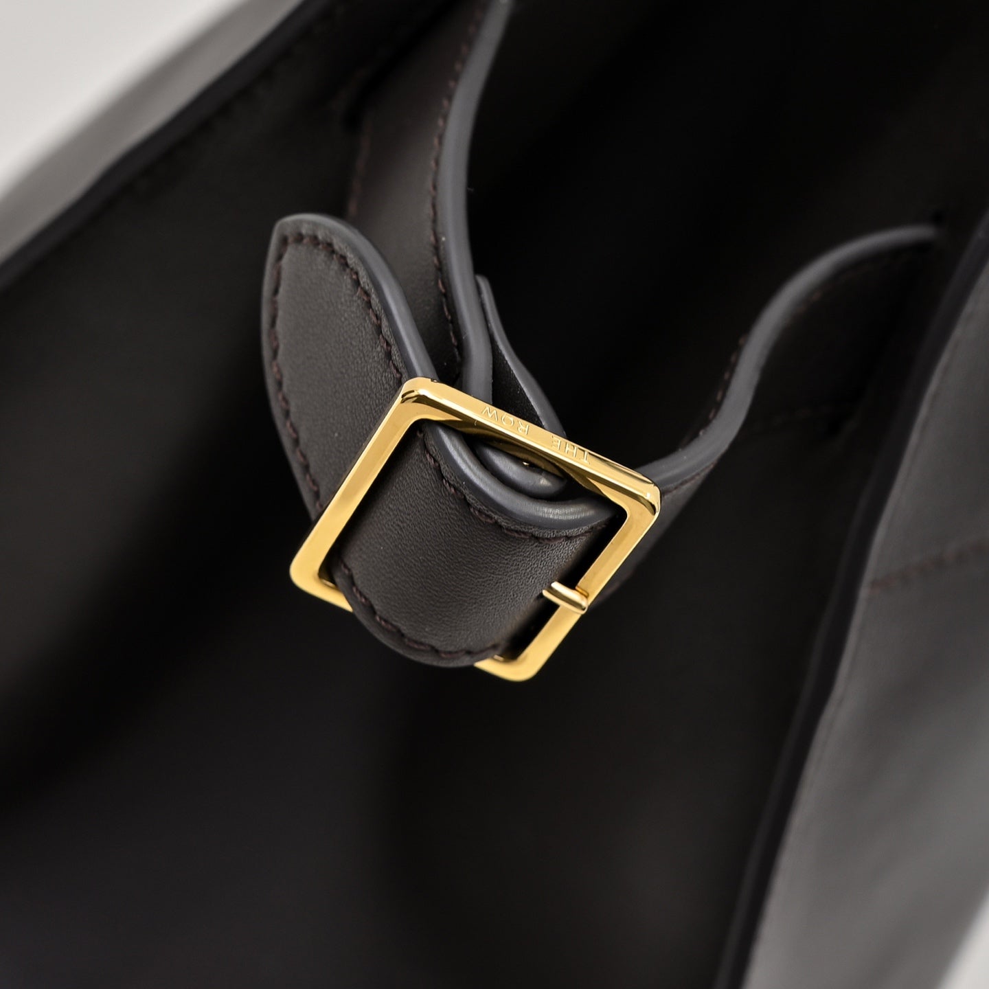 The Row Margaux 15 38cm Tote Bag In Calfskin