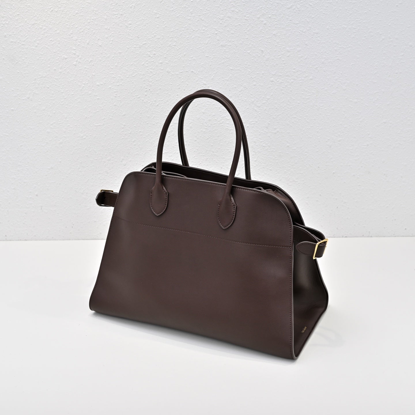 The Row Margaux 15 38cm Tote Bag In Calfskin