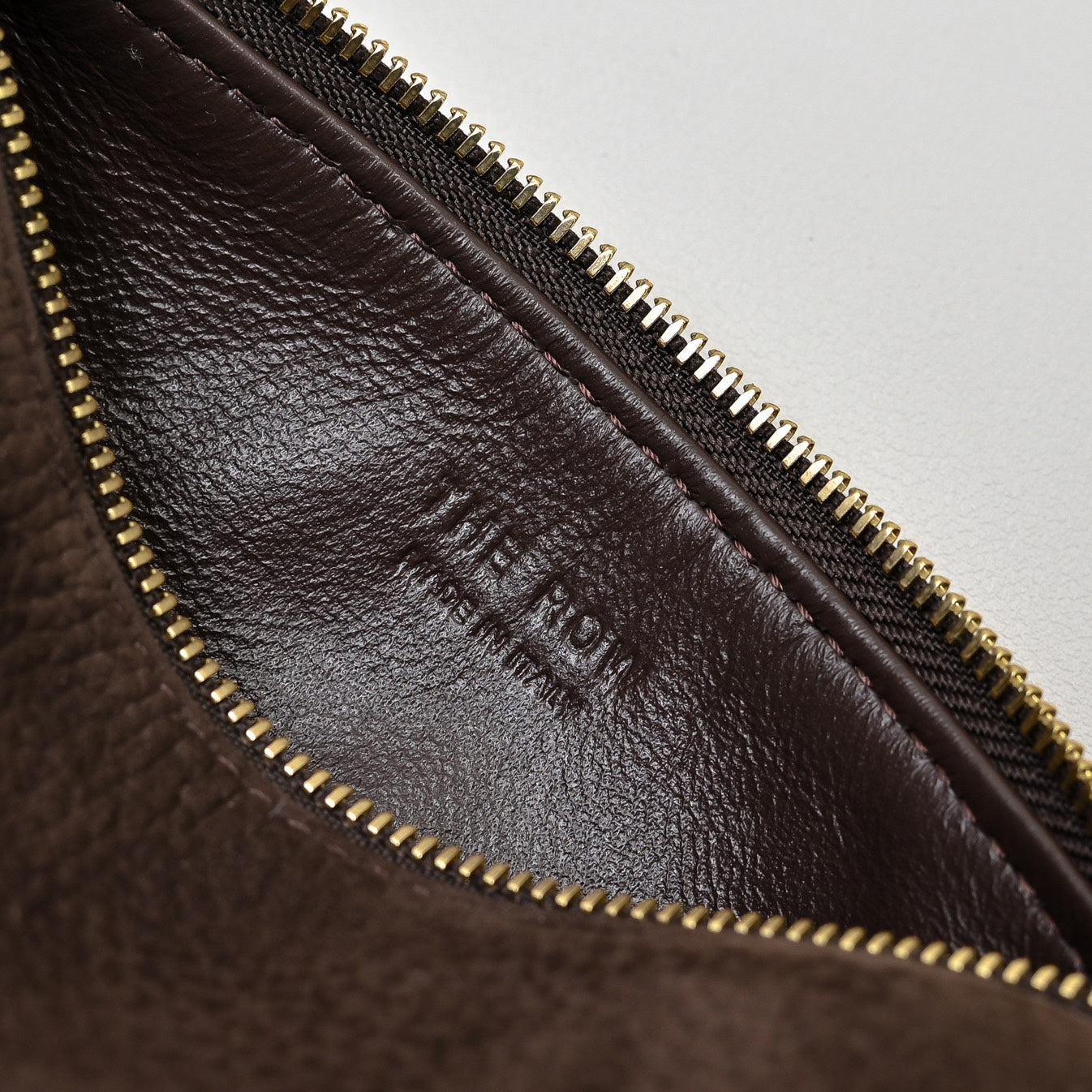 The Row 90's Bag 19cm in Suede