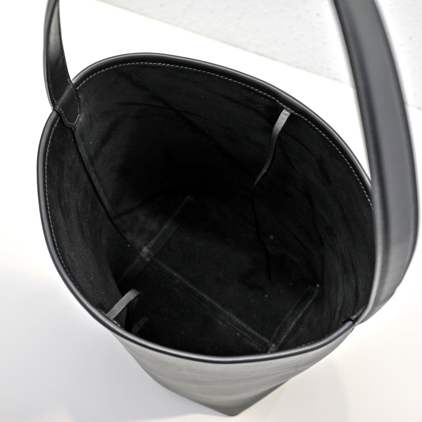 The Row N/S Park Tote 30cm Black Leather