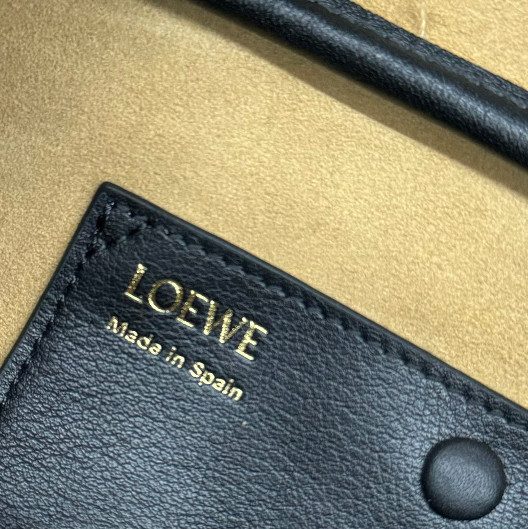 Loewe Mini Bowling Bag 23 Black Calfskin 280621
