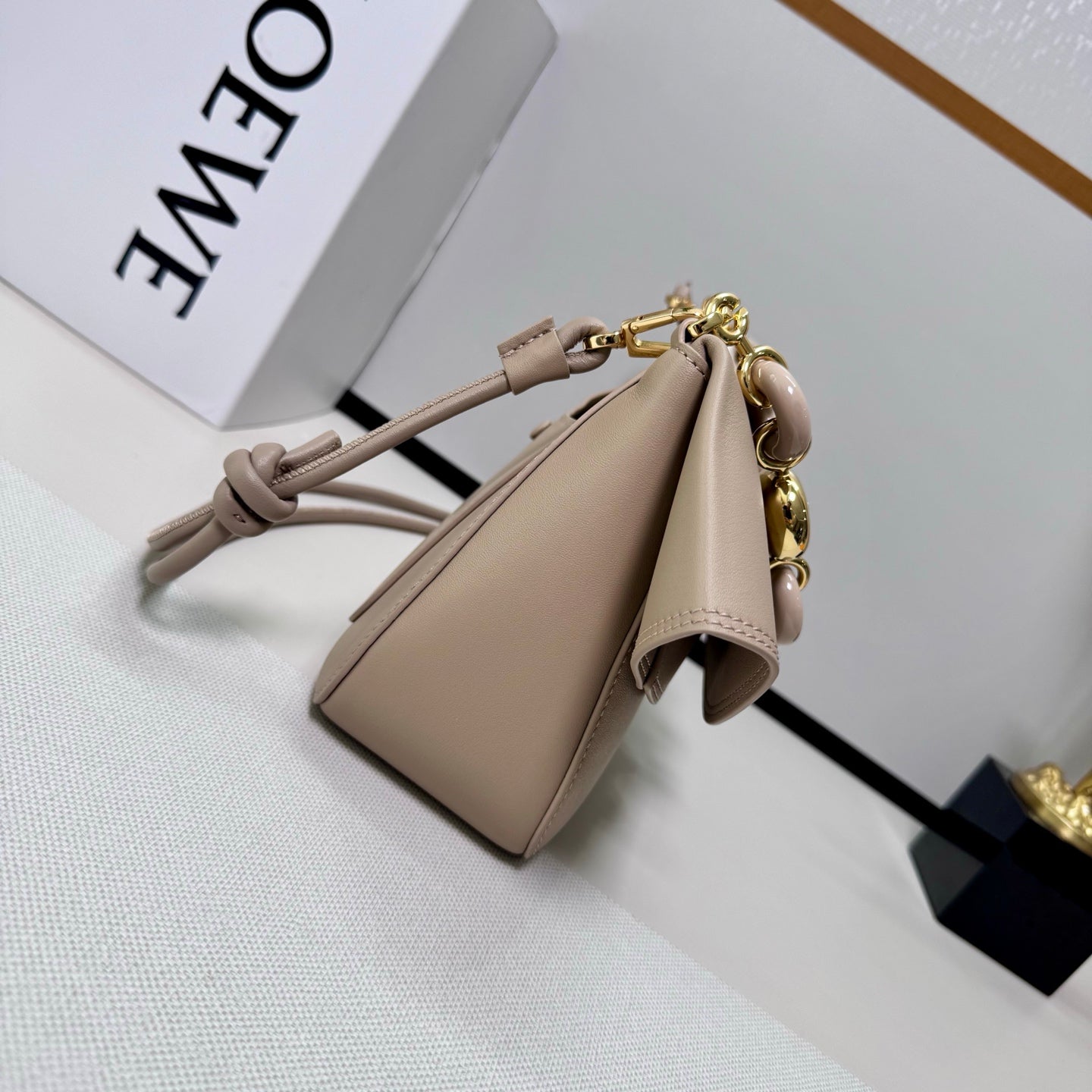 Loewe 2025 Ola 26 Bag Sand Smooth Calfskin 274679