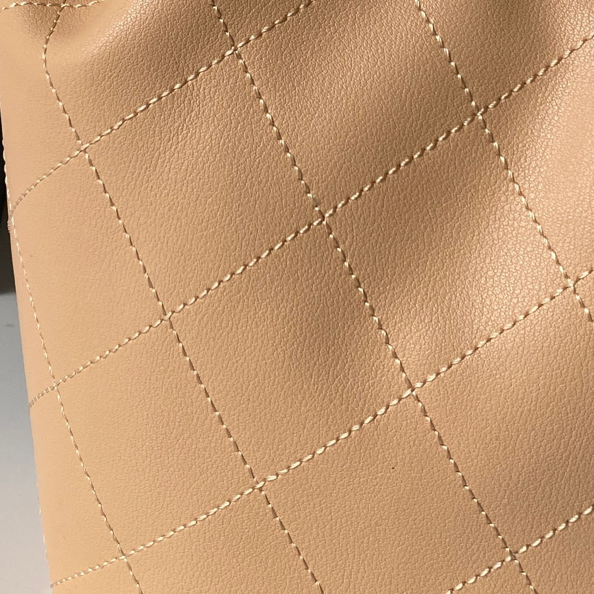 Chanel 2025 Hobo Bag 32cm Beige Calfskin 315839