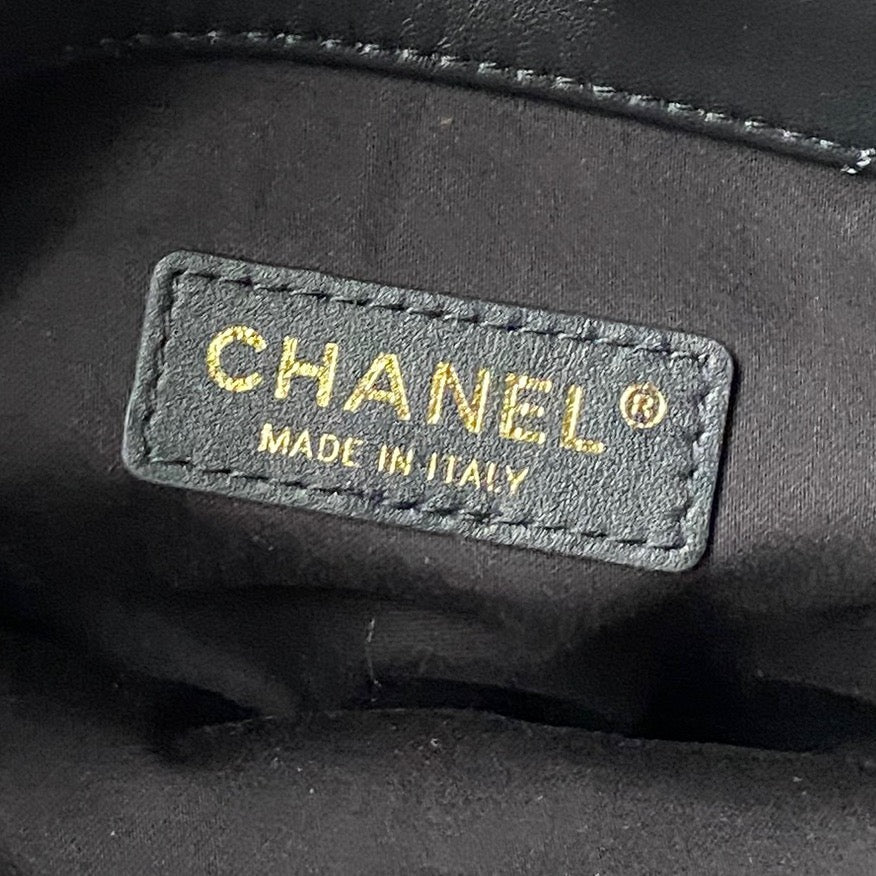 Chanel 2025 Bag 28cm Black Calfskin 318240