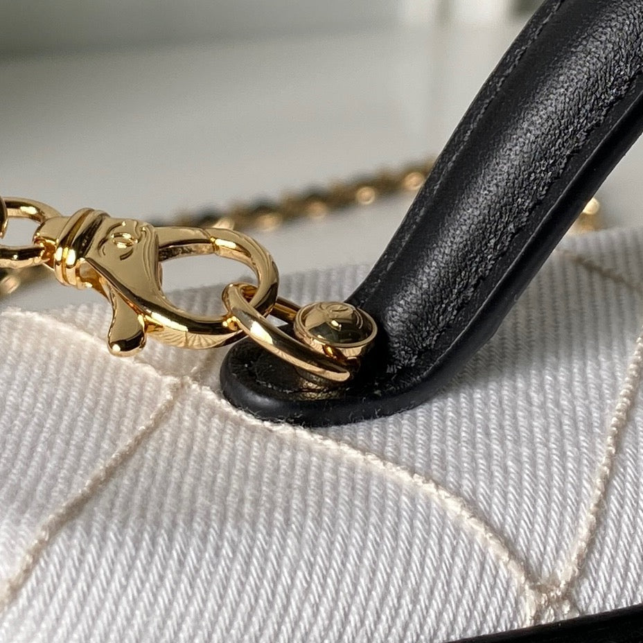 Chanel 2026 Vanity Case Bag 19.5cm Demin And Leather
