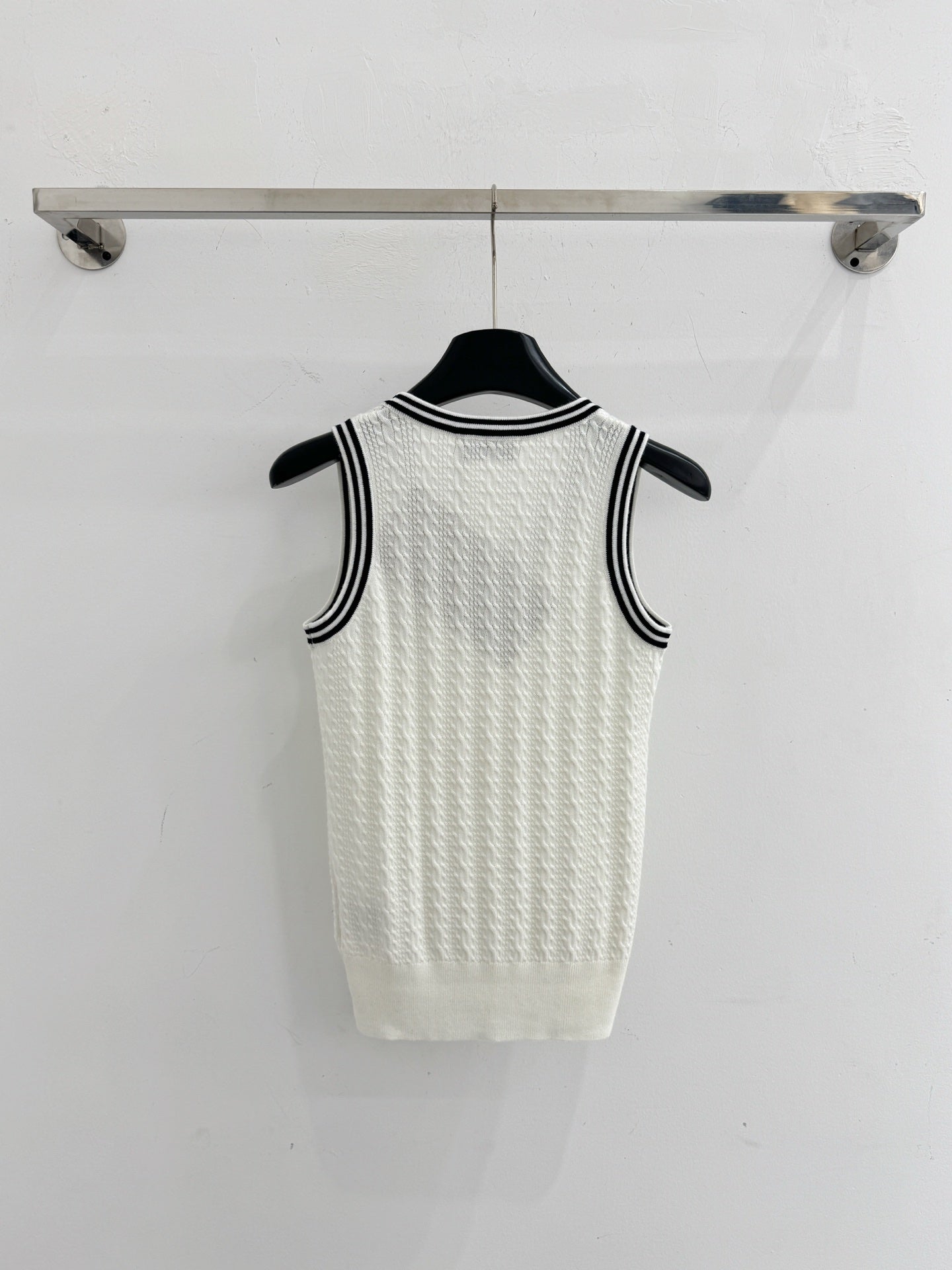 MiuMiu 2026 Knit Vest Wool 642706
