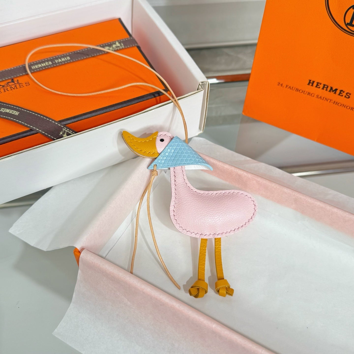 HM Duck Charm Cowhide