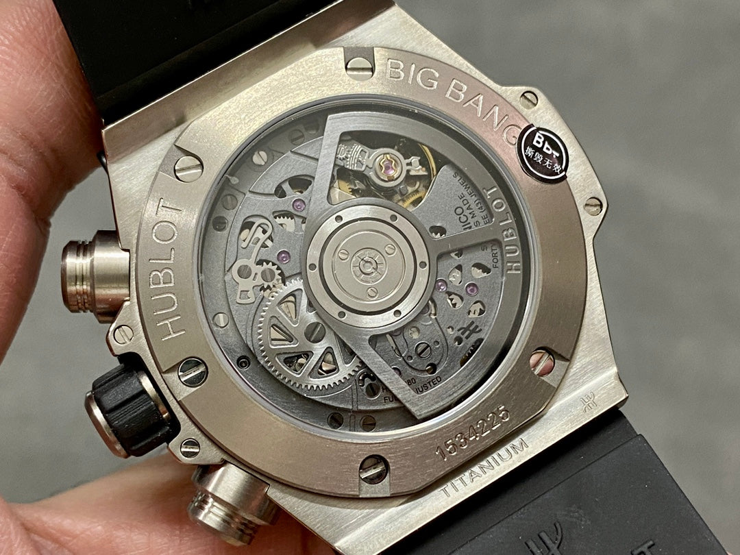 Hublot Big Bang Unico Titanium 42mm Watch with Black Ceramic Bezel