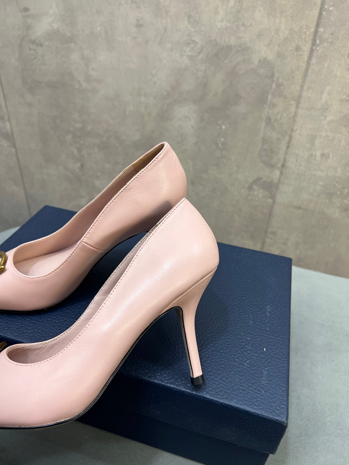 CD 26 High-Heeled 85 Pumps Light Pink Cowhide 594570