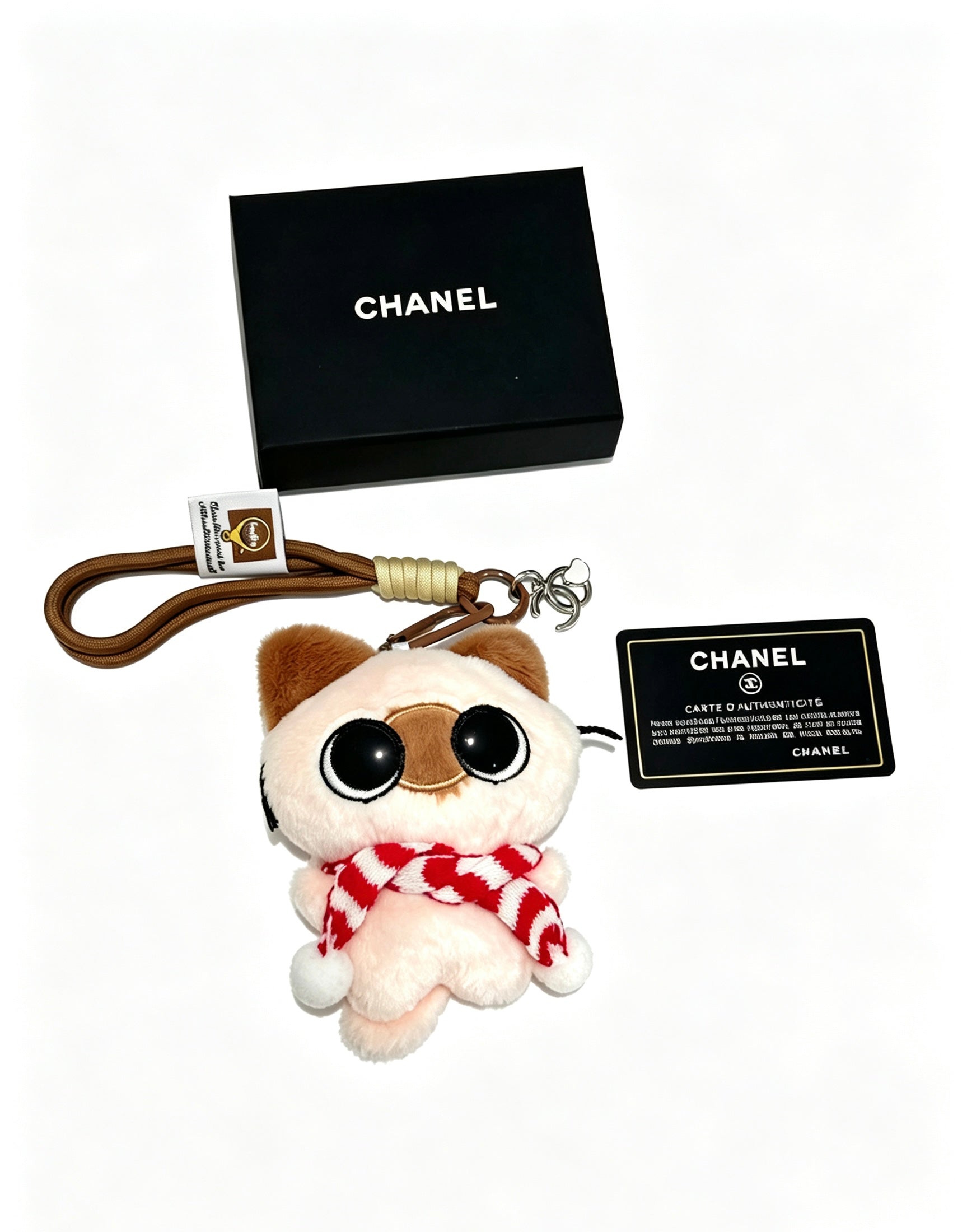 Chanel Plush Cute Cat Charm