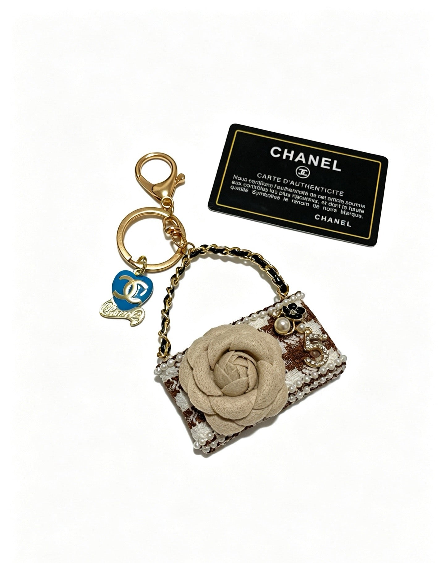 Chanel Flower Mini Bag Charm