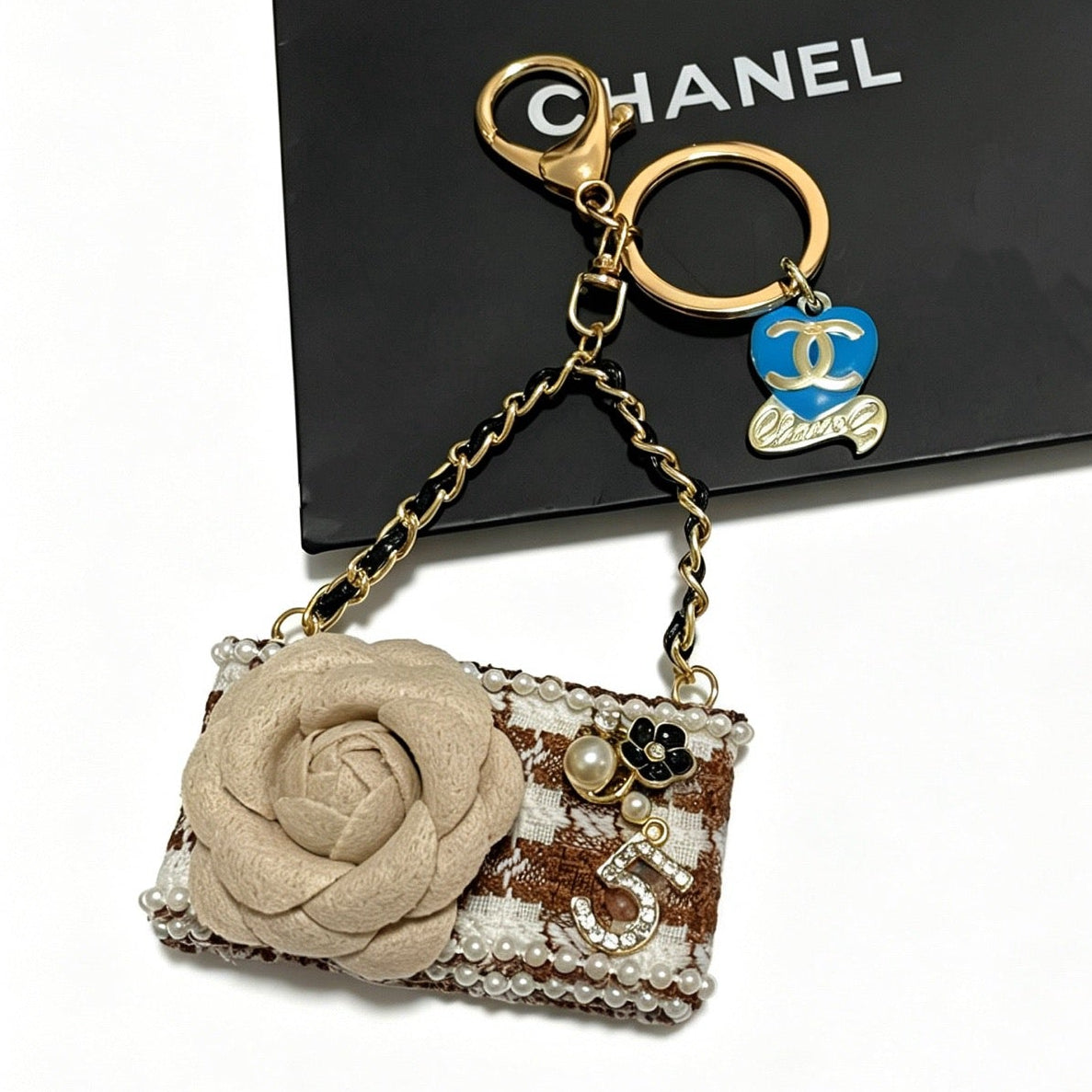 Chanel Flower Mini Bag Charm