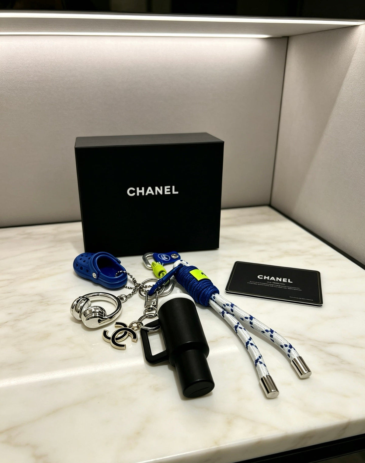 Chanel Bag Charm With Clog-shaped