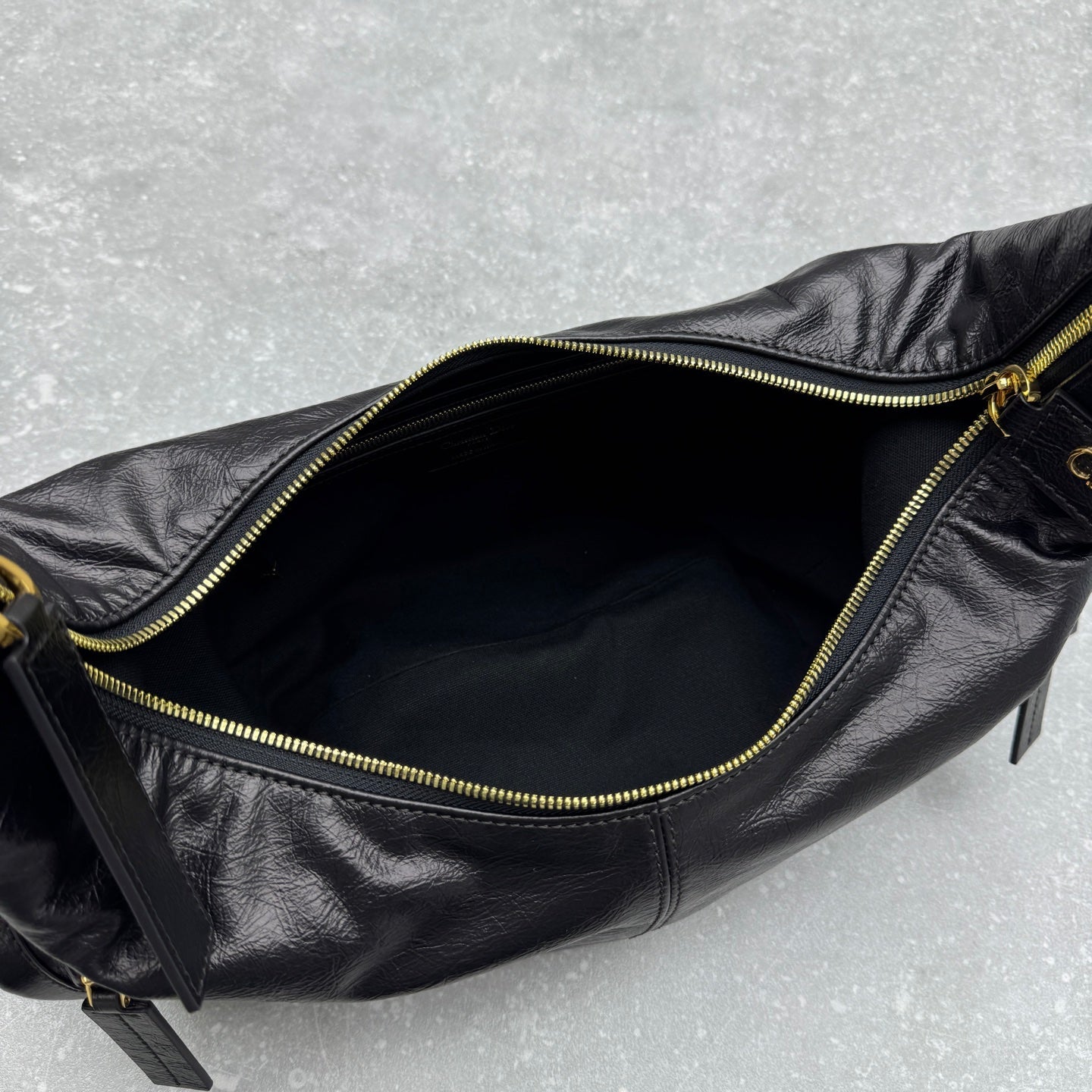 Dior 2025 Grand Tour Multipocket Bag 52cm Black Calfskin