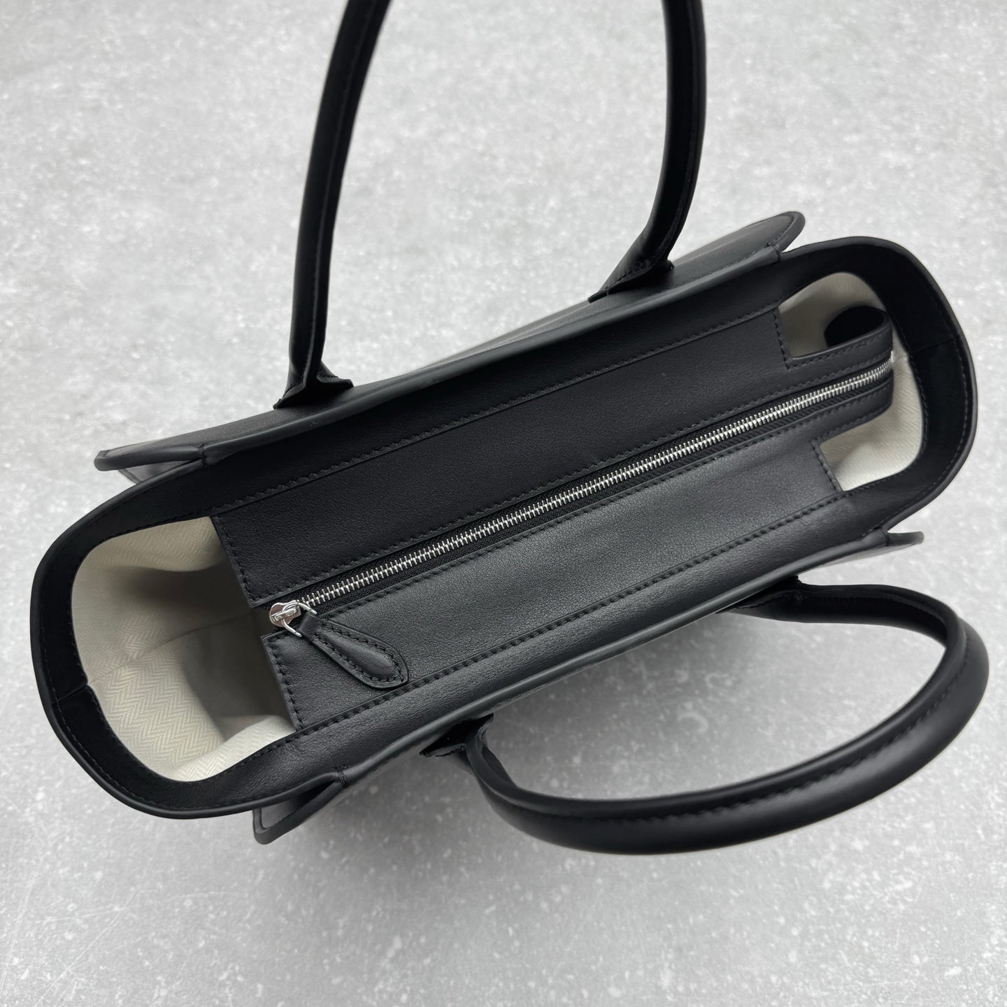 The Row 2025 Marlo Bag  Black Leather