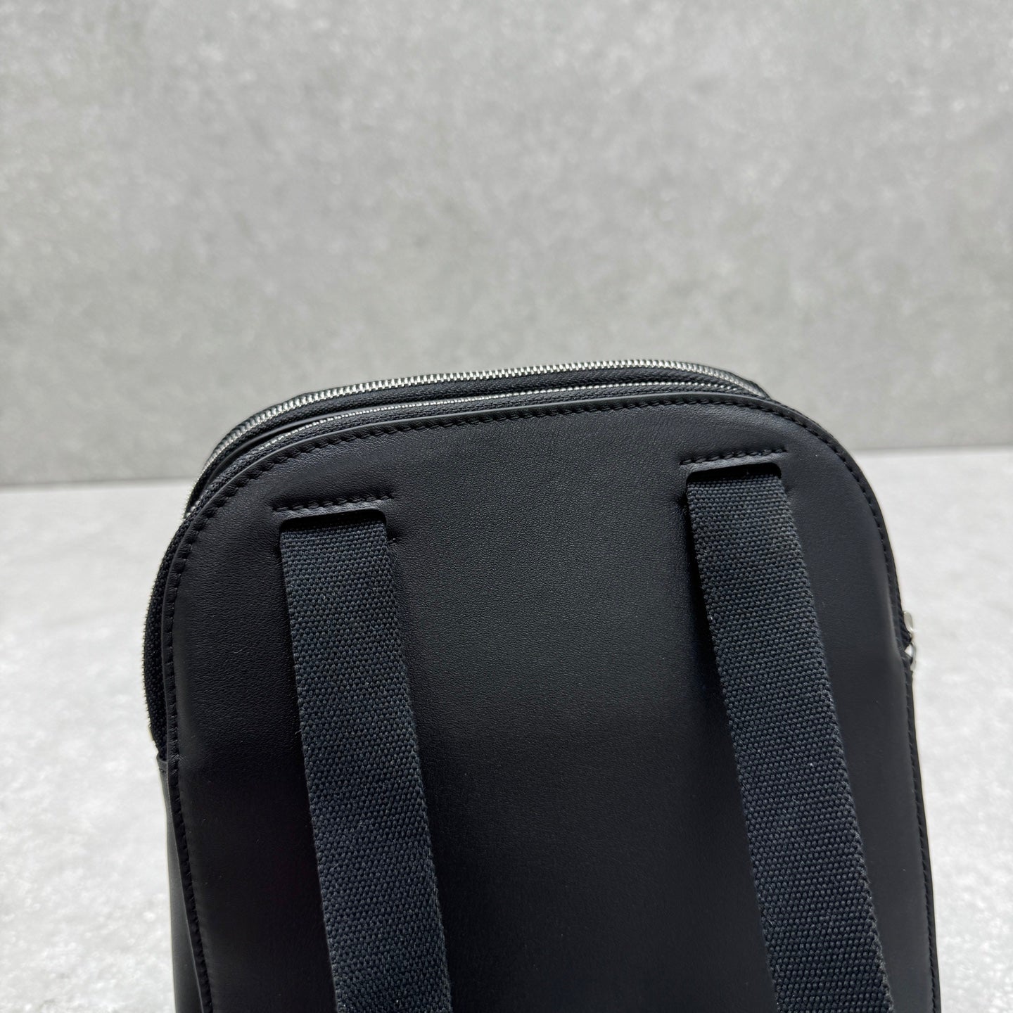 The Row 2025 Harper Backpack 26cm Black Leather