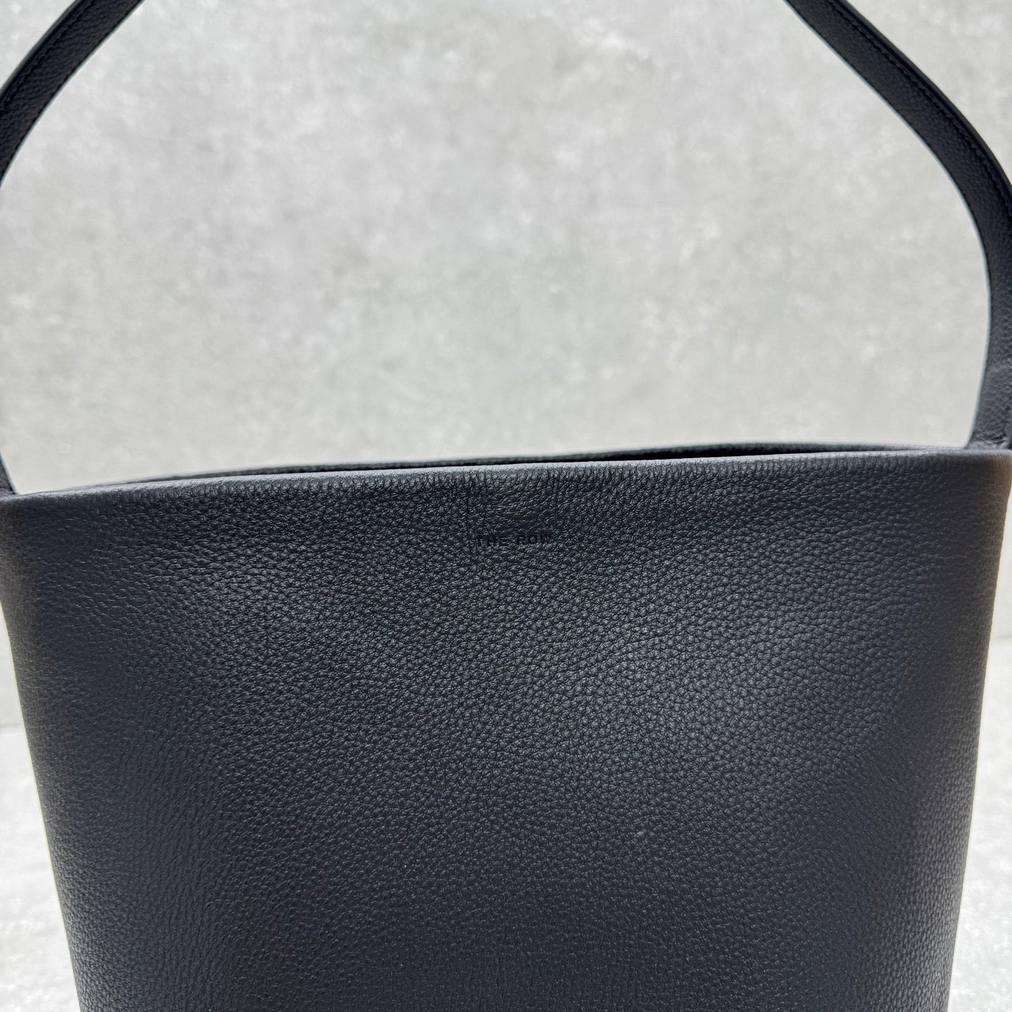 The Row 2025 N/S Park Tote Bag 34cm Black Calfskin