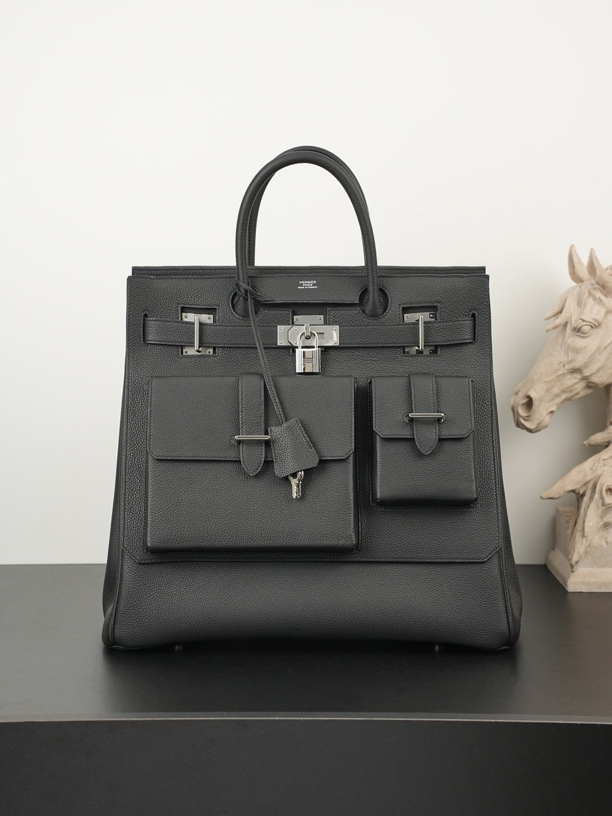 High-end Hermes 2026 Haut à Courroies (HAC) Birkin 40cm Bag Togo Leather