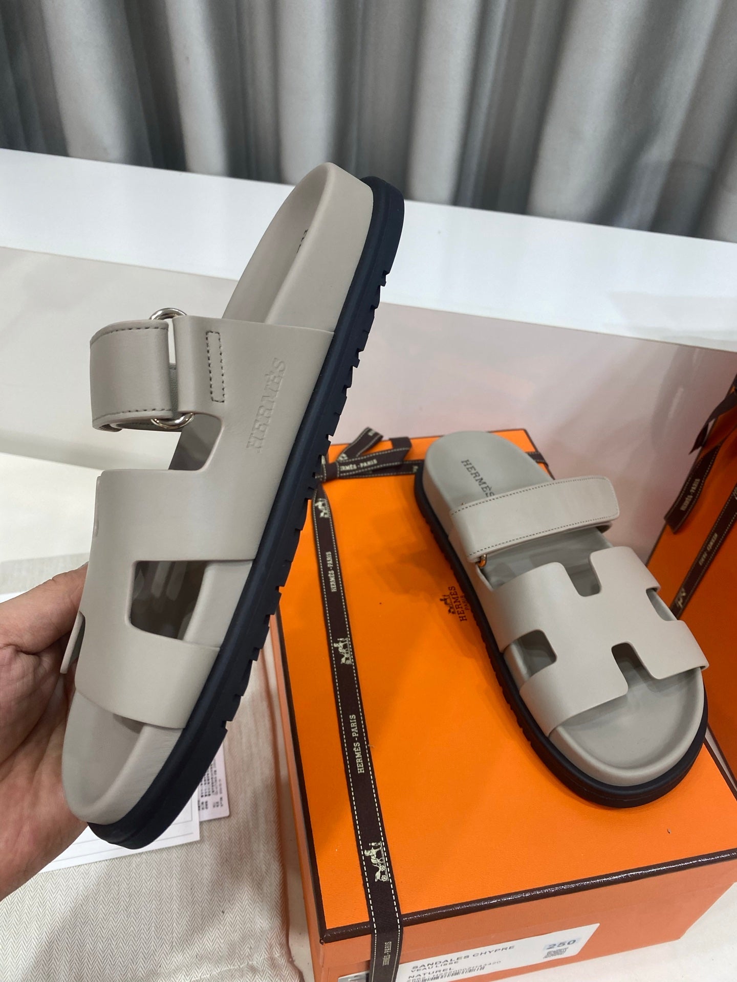 Hermes 2026 Chypre Sandal Calfskin 957561
