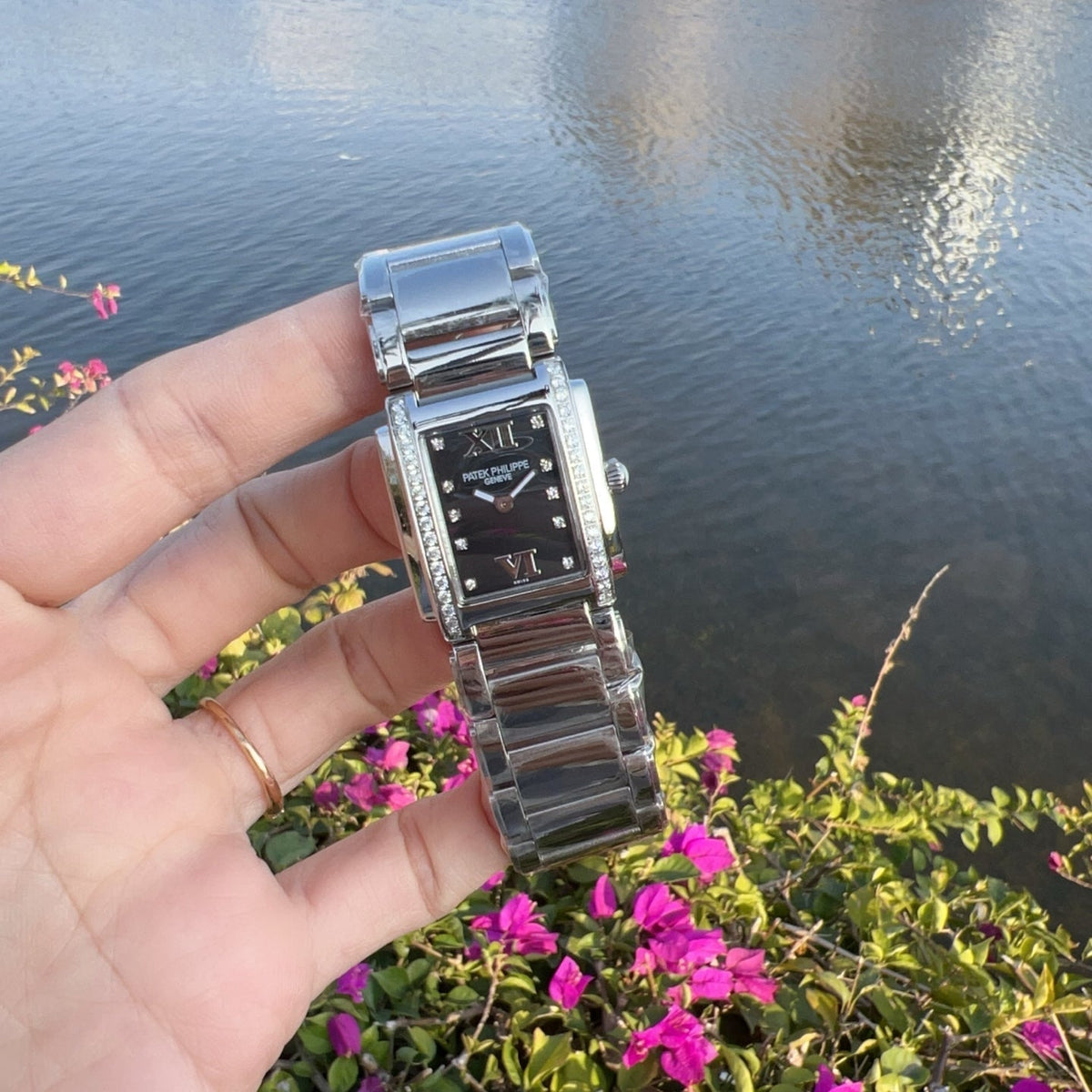 Patek Philippe Twenty-Four 26.3mm Black Dial Watch